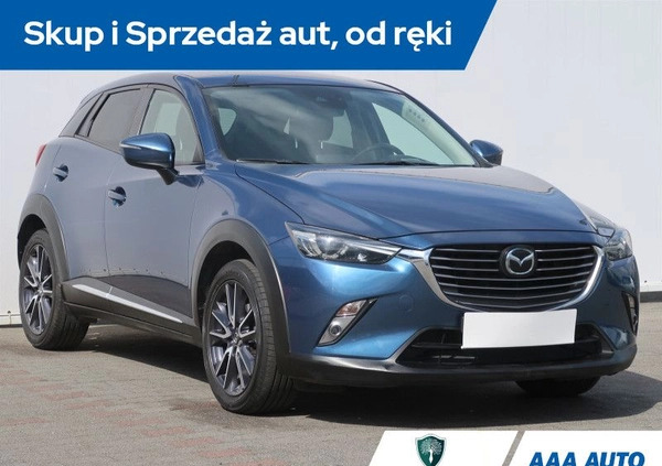 Mazda CX-3 cena 74000 przebieg: 134220, rok produkcji 2017 z Pińczów małe 191